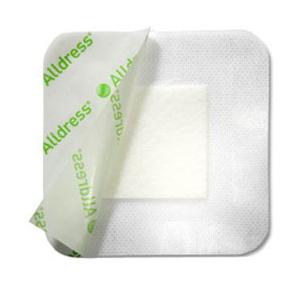 Alldress Absorbent Film Composite Dressing 4" x 4", 2" x 2" Pad Size