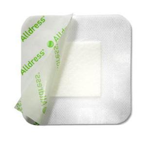 Alldress Absorbent Film Composite Dressing 6" x 8", 4" x 6" Pad Size
