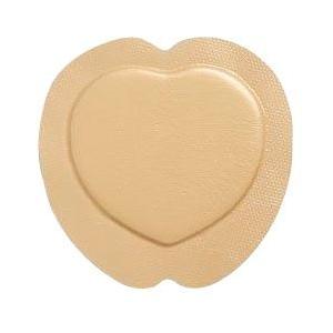 Mepilex Border Sacrum Self-Adherent Absorbent Bordered Foam Dressing, 6.3" x 7.9"