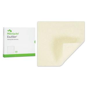 Exufiber Gelling Fiber Wound Dressing, 6" x 6"