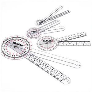 E-Z Read Goniometer, 6 3/4", Plastic