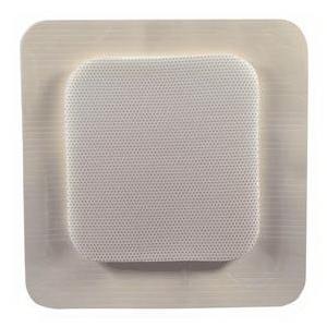 MediPlus-Comfort Foam Border Ag Island Dressing, 4" x 4", Pad Size 2.4" x 2.4", Sterile