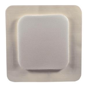 MediPlus-Comfort Foam Border Ag Island Sacral Dressing, 8.7" x 8.7", Pad Size 5.0" x 5.7"