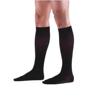 232C Essential Cotton Calf, 20-30mmHg, Men's, Medium, Short, Black