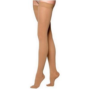 232N Essential Cotton Thigh, 20-30mmHg, Women's, Large, Long, Crispa