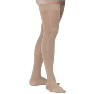 233N Essential Cotton Thigh, 30-40mmHg, Men's, Large, Short, Crispa