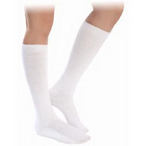 362C Motion Cushioned Cotton Calf, 20-30mmHg, Women's, Medium, Short, White