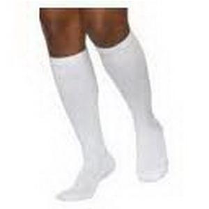 362C Motion Cushioned Cotton Calf, 20-30mmHg, Women's, X-Large, Long, White