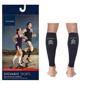 412V Performance Sleeve Calf, 20-30mmHg, Unisex, Large, Black