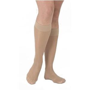 782C Style Sheer Calf, 20-30mmHg, Women's, Medium, Long, Natural
