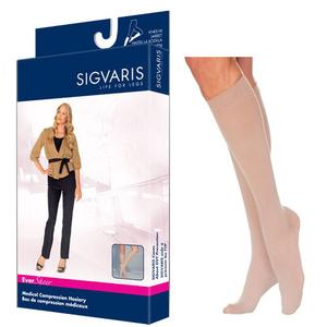 783C Style Sheer Calf, 30-40mmHg, Women's, Large, Short, Natural