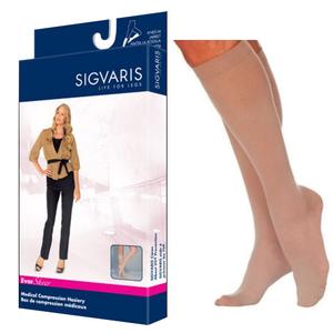 783C Style Sheer Calf, 30-40mmHg, Women's, Small, Short, Natural