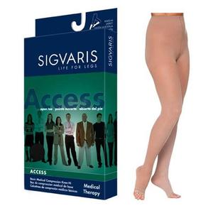 863P Essential Opaque Pantyhose, 30-40mmHg, Women's, Small, Long, Suntan