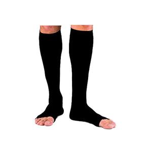 972C Dynaven Calf, 20-30mmHg, Open Toe, Medium, Long, Black