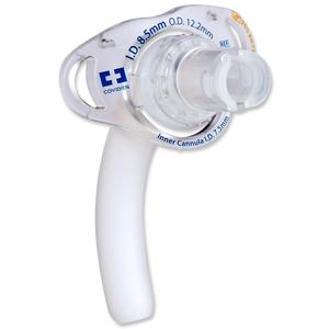 Flexible Tracheostomy Tube, Cuffless, Disposable Inner Cannula, Size 10.0 mm