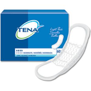 TENA Moderate Absorbency Long Pad, 12" Long