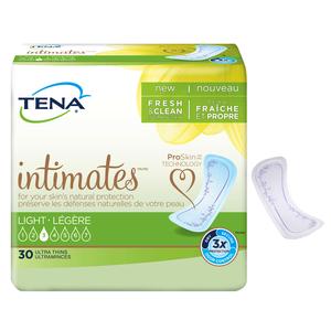 TENA Sensitive Care Ultra Thin Light Regular Pads, 9"