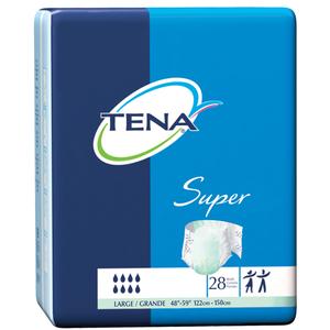 TENA Super Brief Large 48" - 59"