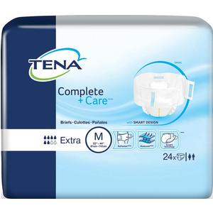TENA Complete +Care Brief, Medium 32" - 44", 24 Count.