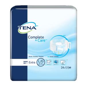 TENA Complete +Care Brief, Extra Large 52" - 62", 20 Count