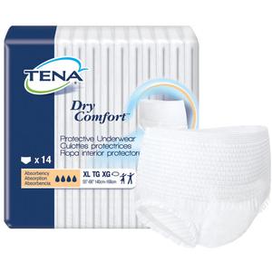 Tena Dry Comfort Protective Underwear X-Large, 55"- 66"