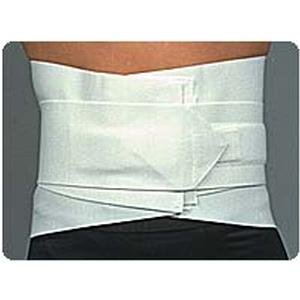 White, Xl (4-"-42") Lumbo Supp w/Sngl Tensn Straps