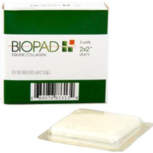 Biopad Collagen Dressing 2" x 2"