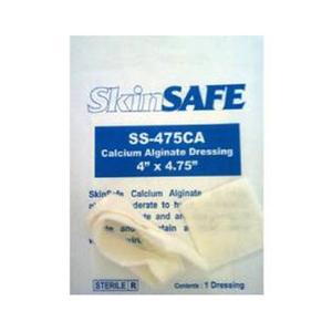 Skinsafe Calcium Alginate Wound Dressing, 4" x 4.75"
