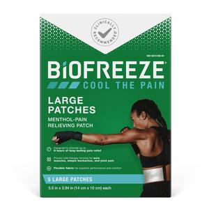 Biofreeze Patch, 5 ct