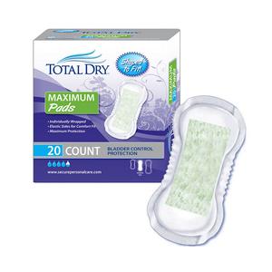 TotalDry Pads Maximum, 13.75" Long
