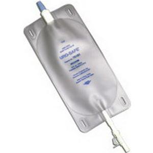 Uro-Safe Vinyl Leg Bag with Twist Drain Valve, Medium 18 fl oz.