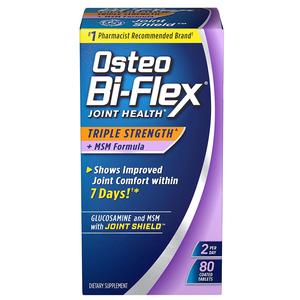 Osteo Bi-Flex Triple Strength with MSM Coated Tablets, 80 Ct