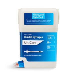 UltiCare Insulin Syringe 31G x 5/16", 1/2 mL (100 count)