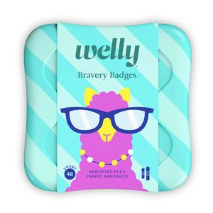 Welly Health Kids Pets Adhesive Bandages, 48 ct