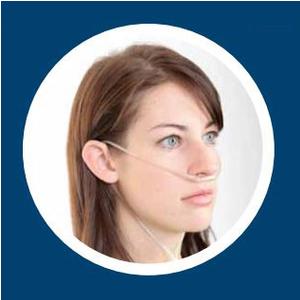 Comfort Soft Plus Curved Flared Cannula Nasal Cannula with 7 ft. Tubing, Standard, Adult