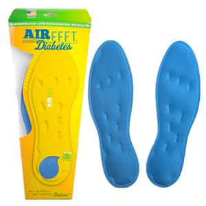 AirFeet DIABETES ETS Insoles, Size 1X, Pair
