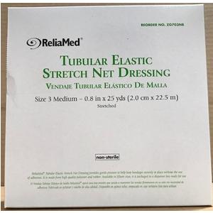 ReliaMed Tubular Elastic Stretch Net Dressing, Medium 5" - 6" x 25 yds. (Hand, Arm, Leg and Foot)