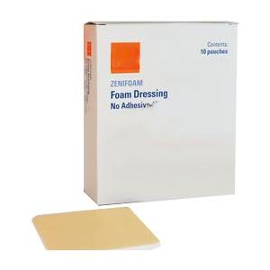 ZeniFoam Polyurethane Foam Dressing, 8" x 8"