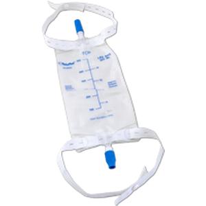 Cardinal Health Standard Leg Bag with Twist Valve, 600 mL