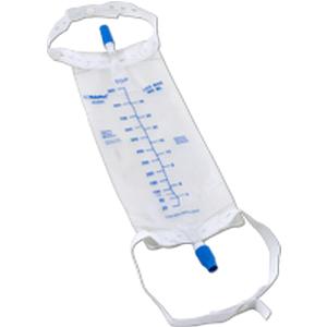 Cardinal Health Standard Leg Bag with Twist Valve, 900 mL