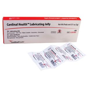 Cardinal Health Lubricating Jelly 3g Packet