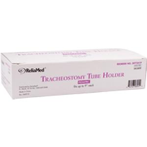 Cardinal Health Essentials Pediatric Two-Piece Tracheostomy Tube Holder for Up to 9" Neck with Velcro Closures